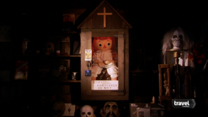 Possessed dolls store in museum